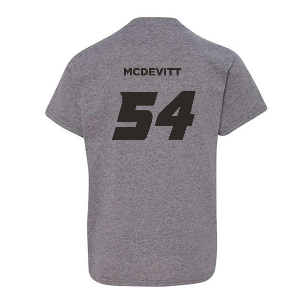 Missouri - NCAA Baseball : Josh McDevitt - Sports Shersey Youth T-Shirt-1