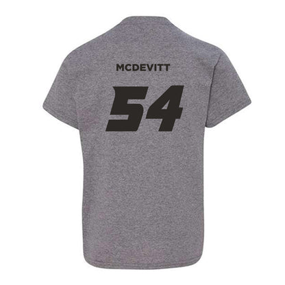 Missouri - NCAA Baseball : Josh McDevitt - Sports Shersey Youth T-Shirt-1
