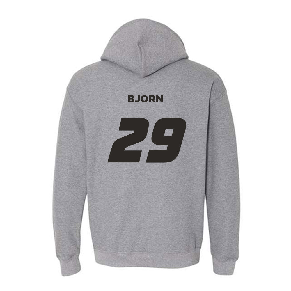 Missouri - NCAA Baseball : Dane Bjorn - Sports Shersey Hooded Sweatshirt-1