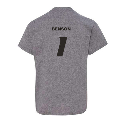 Missouri - NCAA Baseball : Cameron Benson - Sports Shersey Youth T-Shirt-1