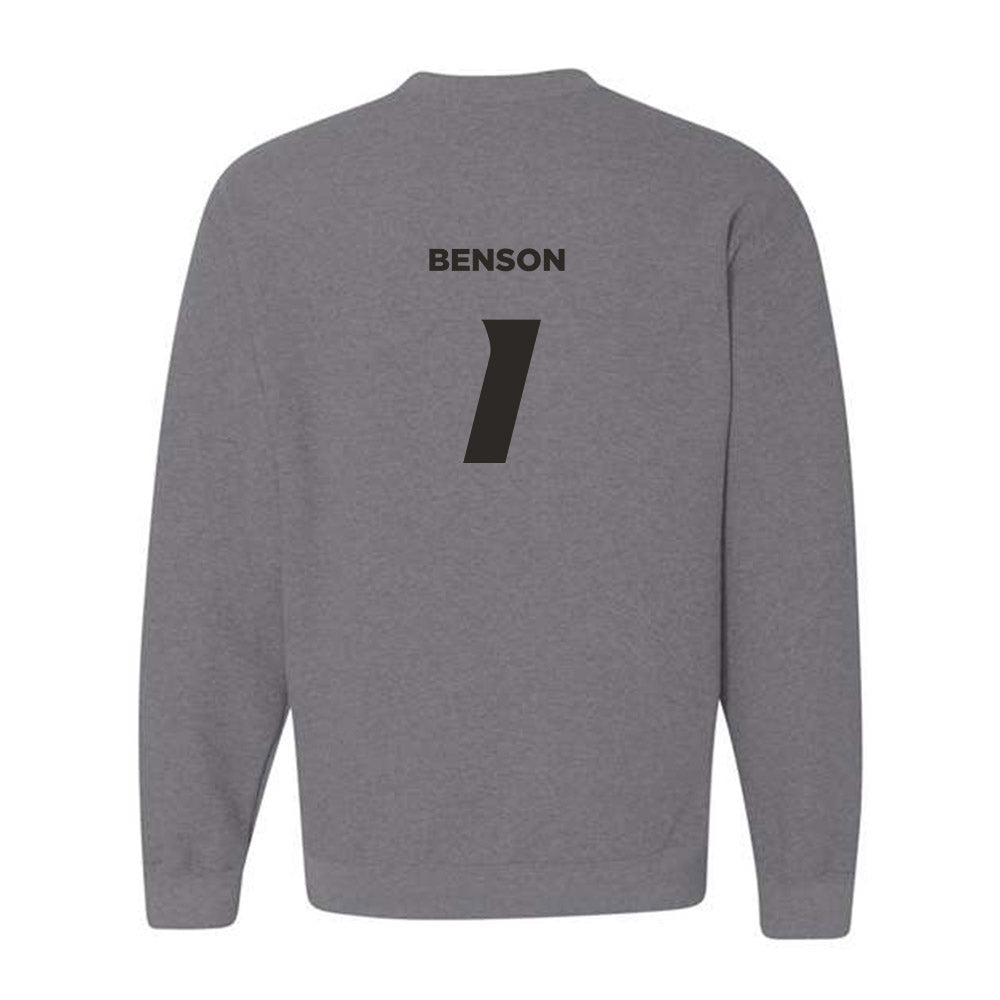 Missouri - NCAA Baseball : Cameron Benson - Sports Shersey Crewneck Sweatshirt-1