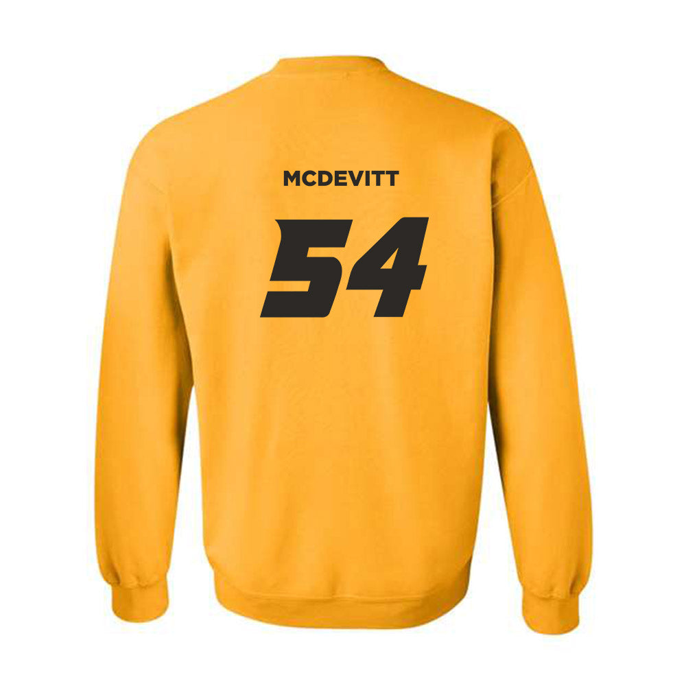 Missouri - NCAA Baseball : Josh McDevitt - Sports Shersey Crewneck Sweatshirt-1