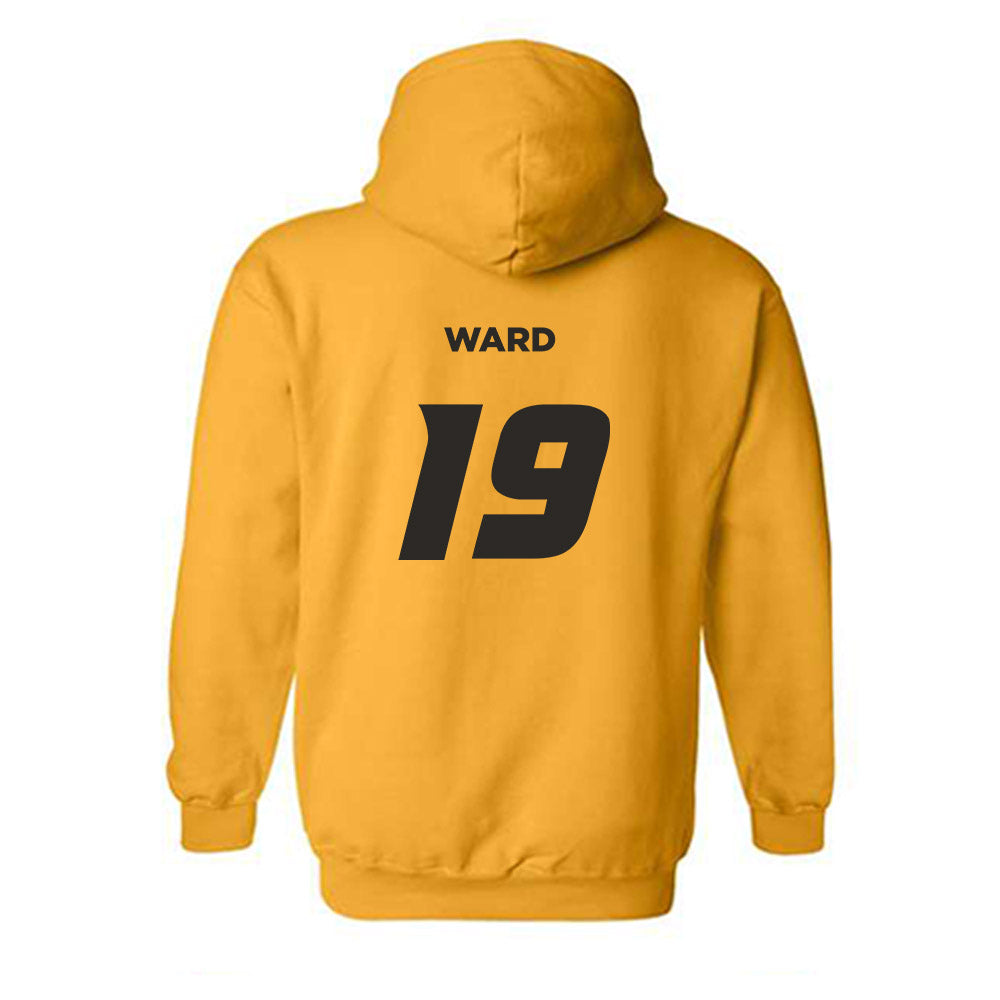 Missouri - NCAA Baseball : Blaize Ward - Sports Shersey Hooded Sweatshirt-1