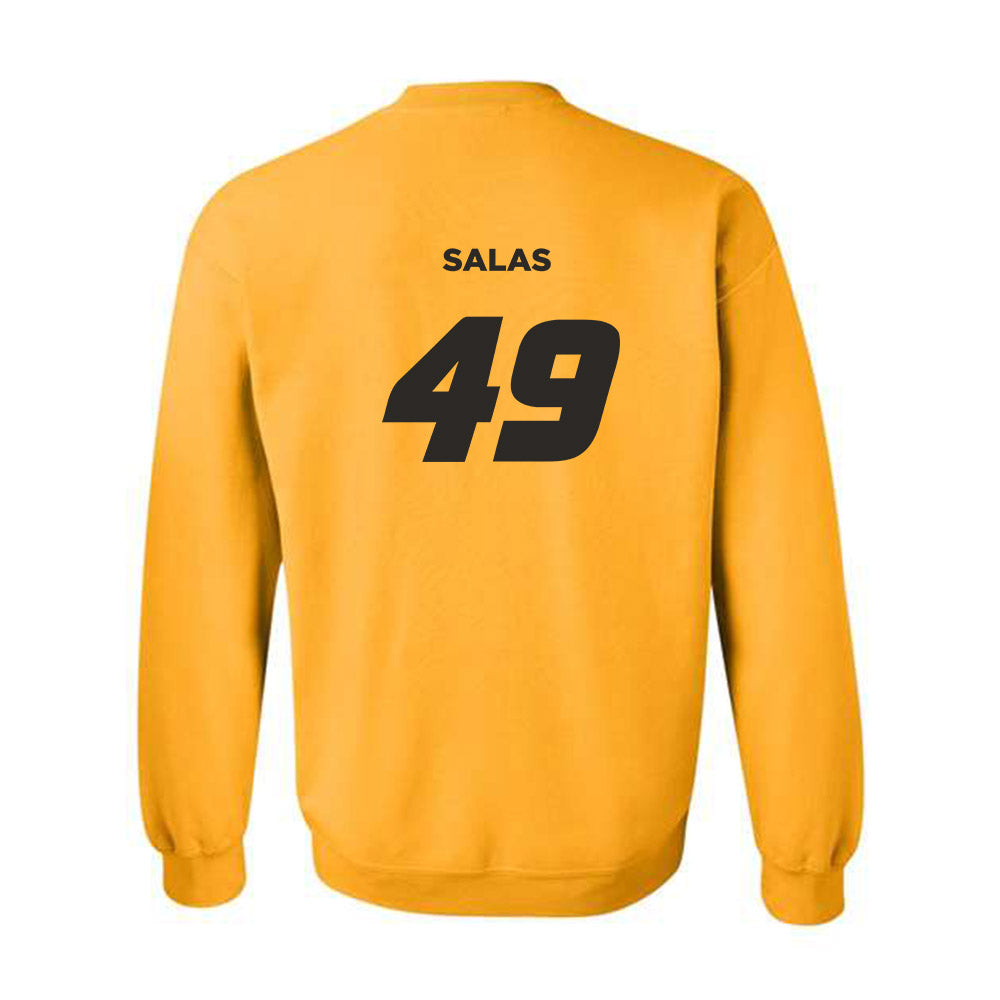 Missouri - NCAA Baseball : Isaiah Salas - Sports Shersey Crewneck Sweatshirt-1