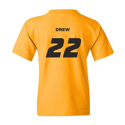 Missouri - NCAA Baseball : Kadden Drew - Sports Shersey Youth T-Shirt-1