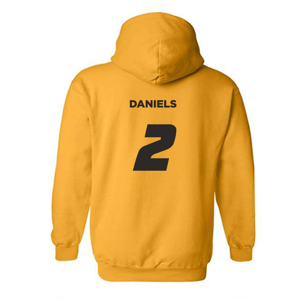Missouri - NCAA Baseball : Brock Daniels - Sports Shersey Hooded Sweatshirt-1