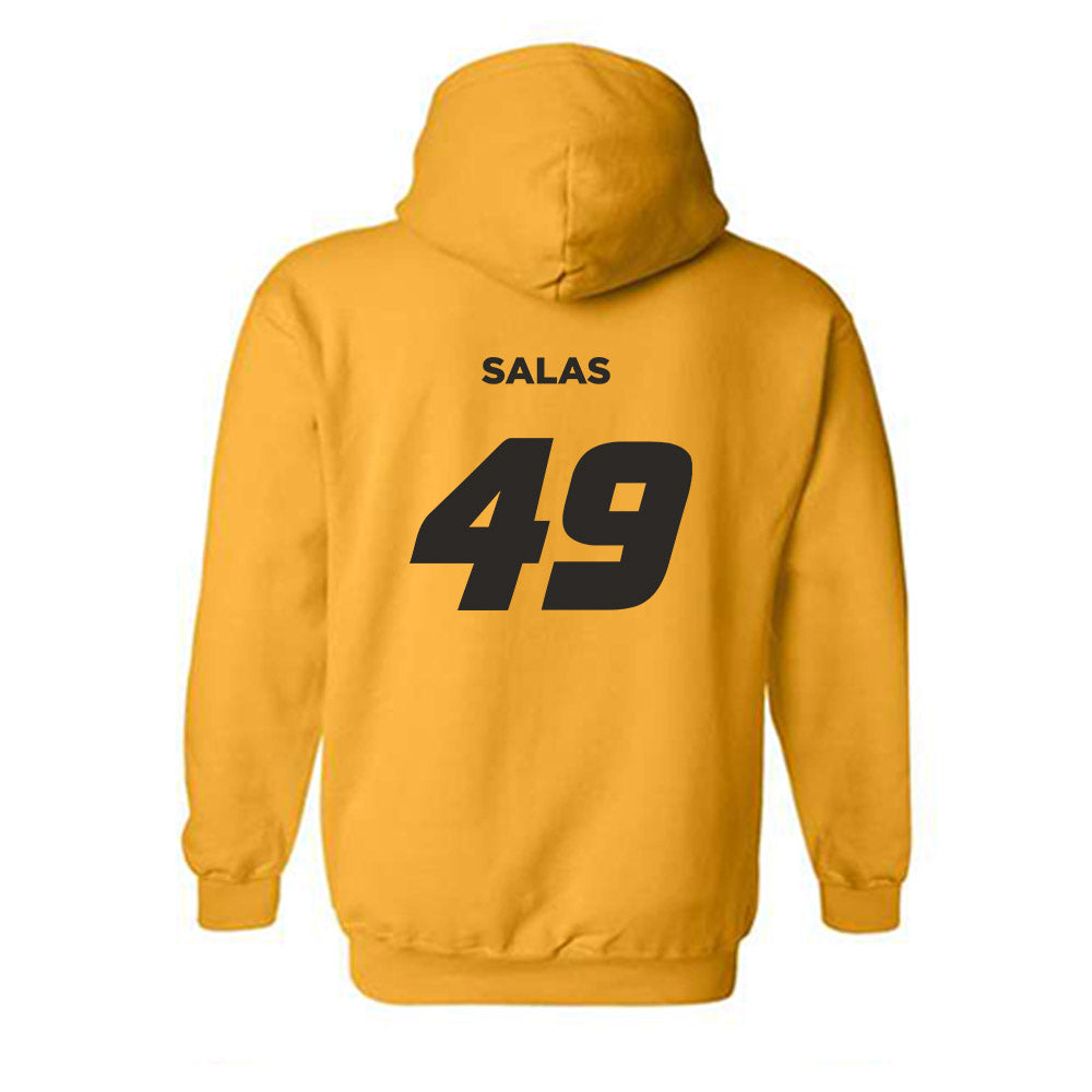 Missouri - NCAA Baseball : Isaiah Salas - Sports Shersey Hooded Sweatshirt-1