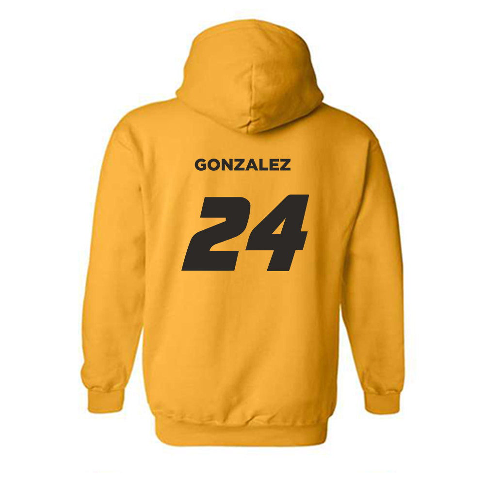 Missouri - NCAA Baseball : Keyler Gonzalez - Sports Shersey Hooded Sweatshirt-1