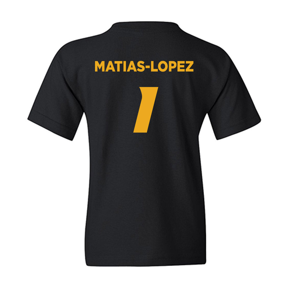 Missouri - NCAA Women's Volleyball : Zoey Matias-Lopez - Classic Shersey Youth T-Shirt-1