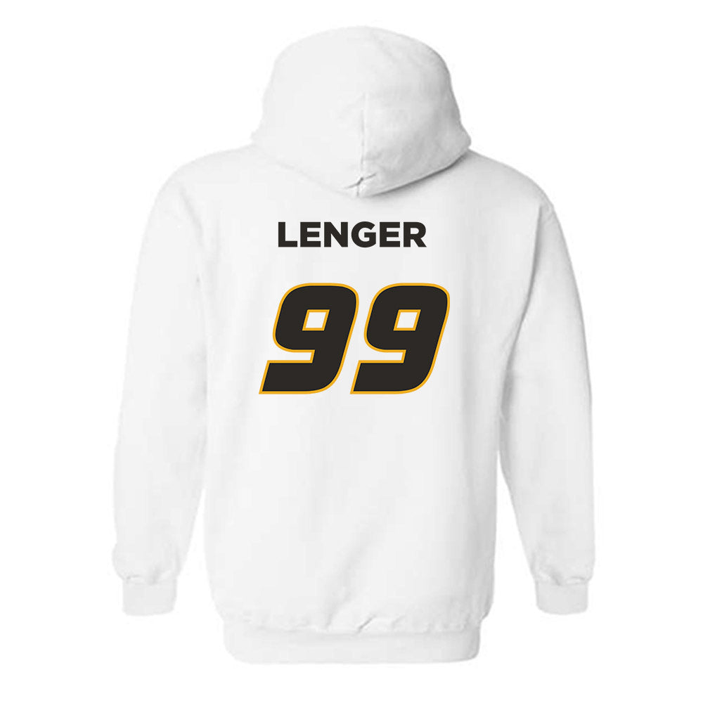 Missouri - NCAA Softball : Kayley Lenger - Sports Shersey Hooded Sweatshirt-1