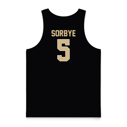 Wake Forest - NCAA Women's Basketball : Aurora Sorbye - Black Basketball Jersey-1