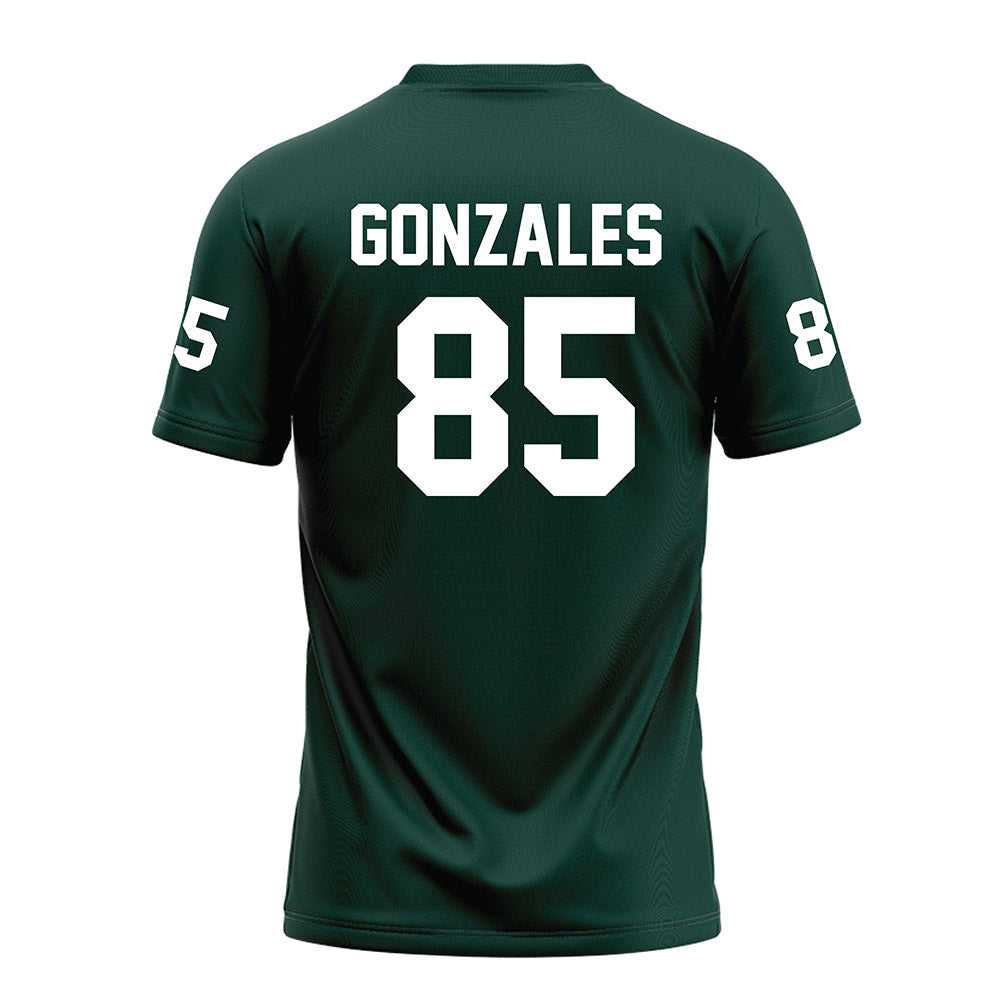 Michigan State - NCAA Football : Stephen Gonzales - Green Football Jersey-1