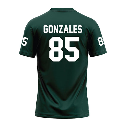 Michigan State - NCAA Football : Stephen Gonzales - Green Football Jersey-1