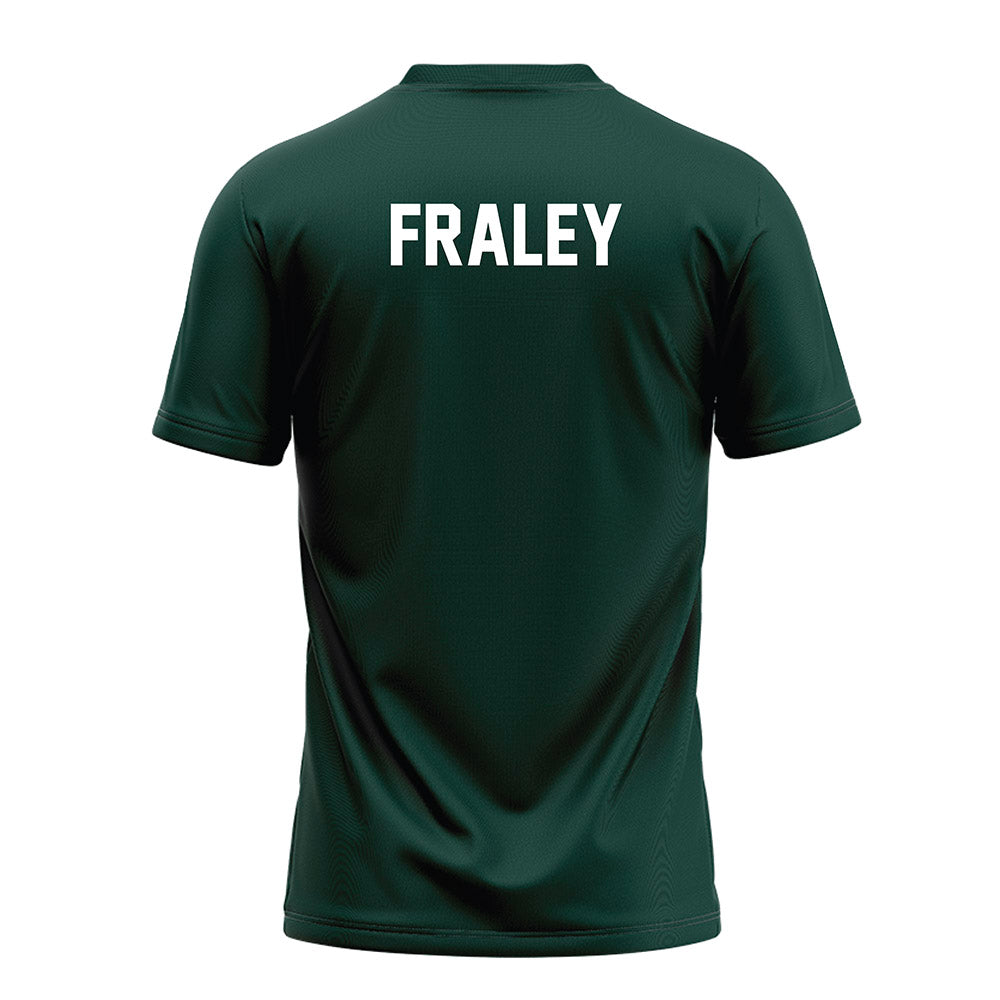 Michigan State - NCAA Football : Trent Fraley - Green Football Jersey-1