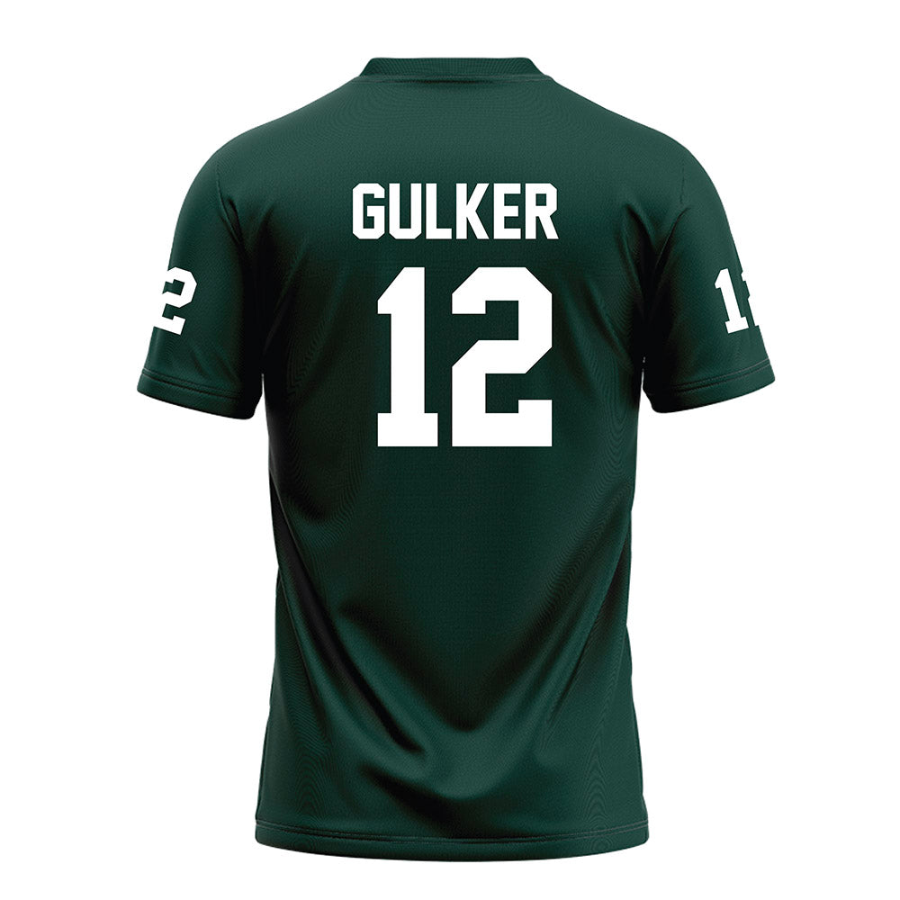 Michigan State - NCAA Football : Carson Gulker - Green Football Jersey-1
