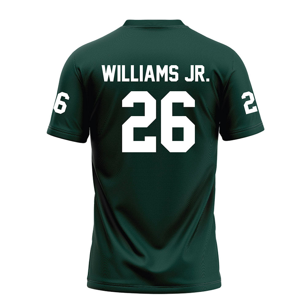 Michigan State - NCAA Football : Cedric Williams Jr. - Green Football Jersey-1
