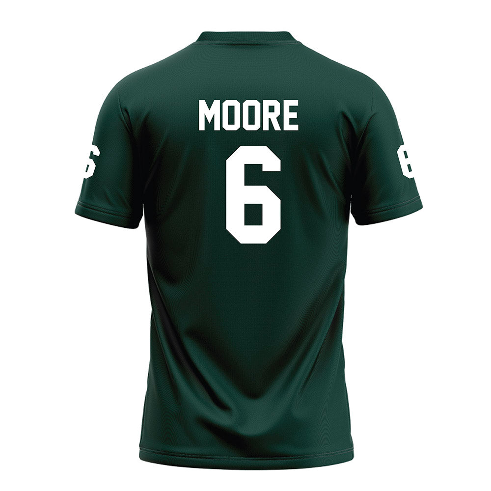 Michigan State - NCAA Football : Fredrick Moore - Green Football Jersey-1