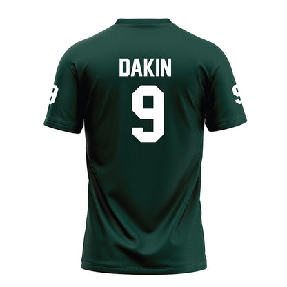 Michigan State - NCAA Football : Rhys Dakin - Green Football Jersey-1