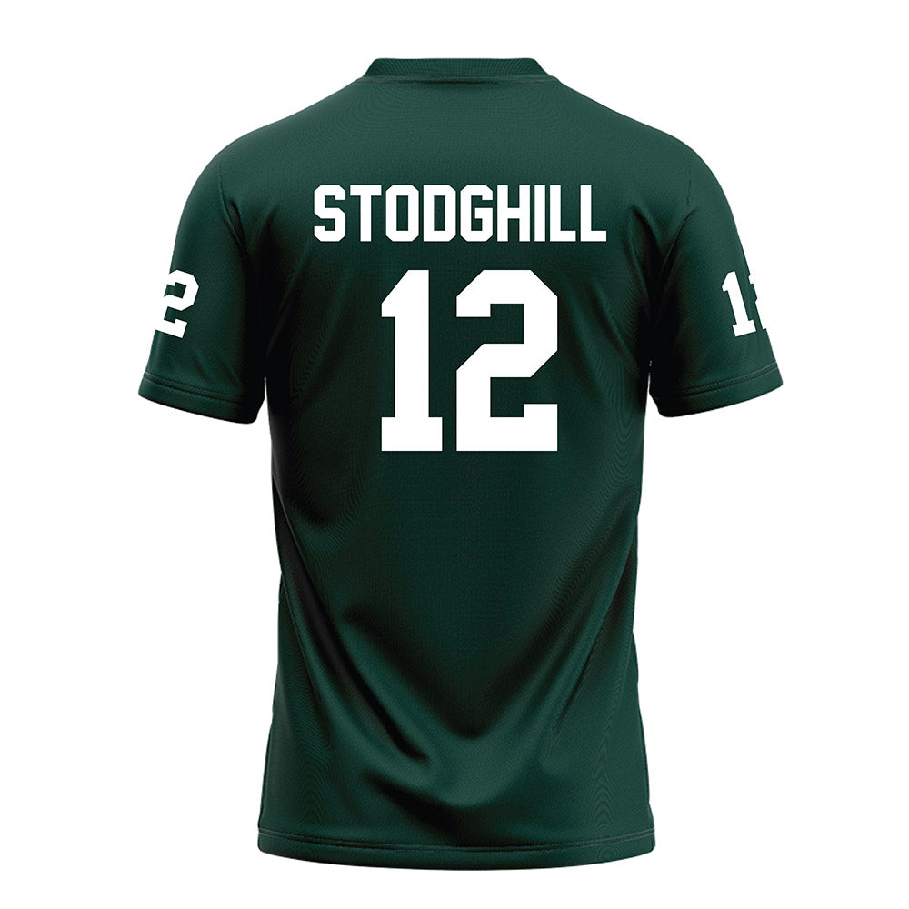 Michigan State - NCAA Football : Cam Stodghill - Green Football Jersey-1