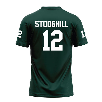 Michigan State - NCAA Football : Cam Stodghill - Green Football Jersey-1