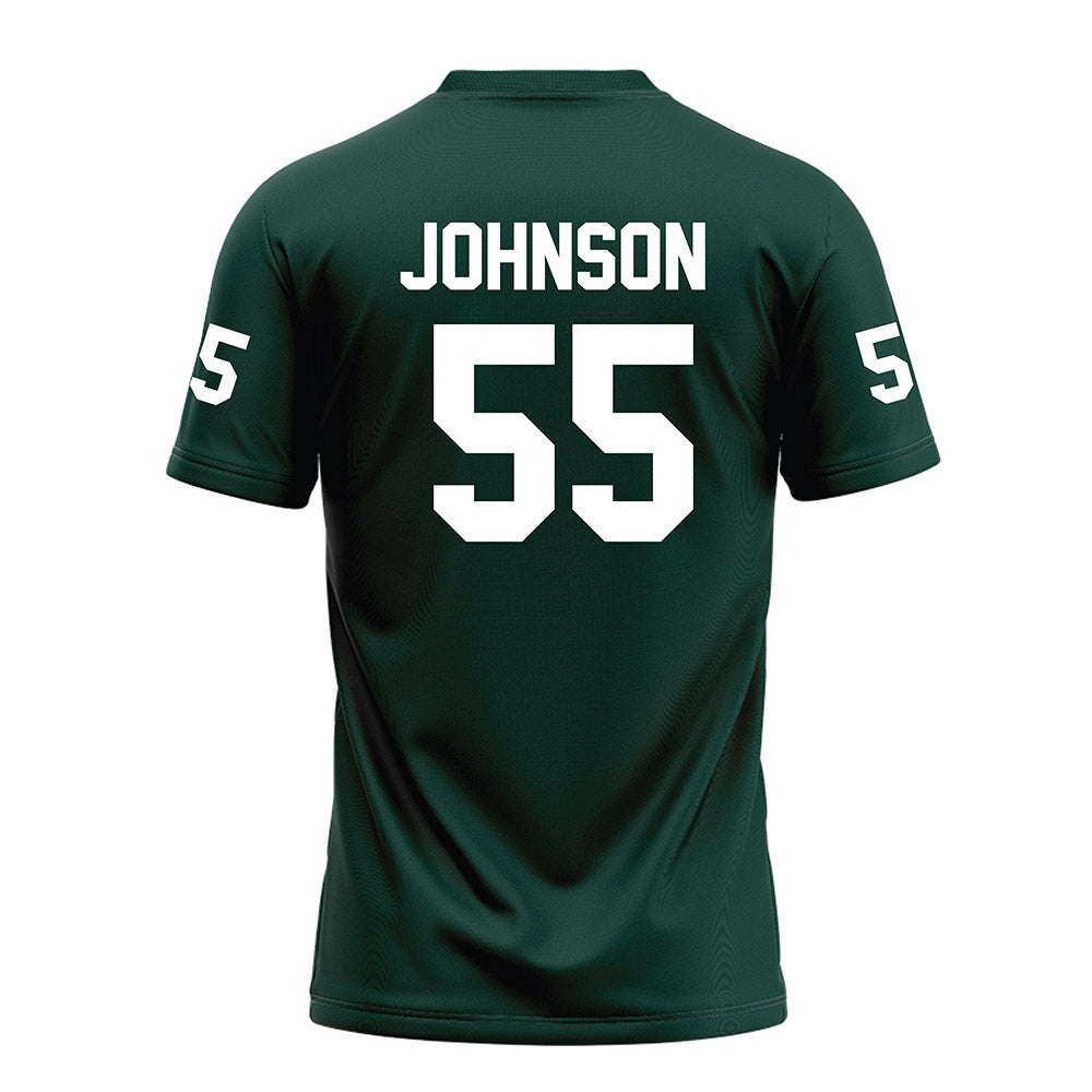 Michigan State - NCAA Football : Rakeem Johnson - Green Football Jersey-1
