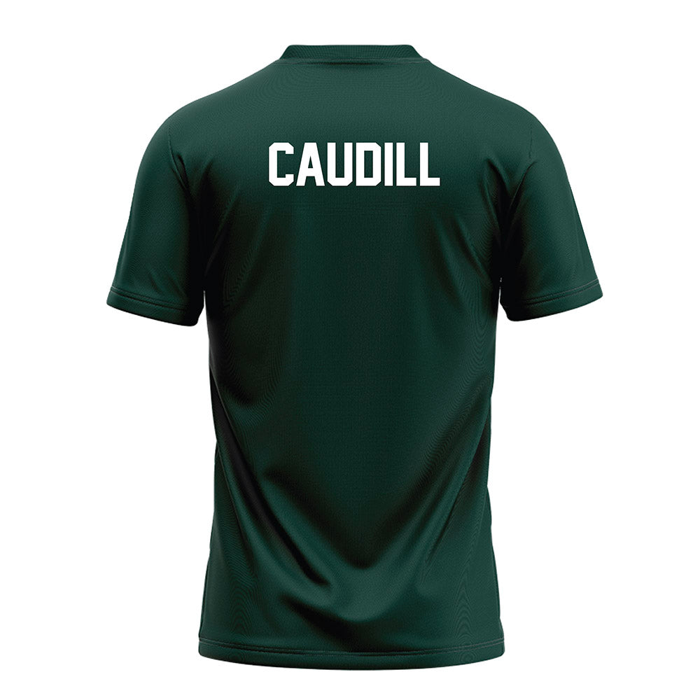 Michigan State - NCAA Football : Joe Caudill - Green Football Jersey-1