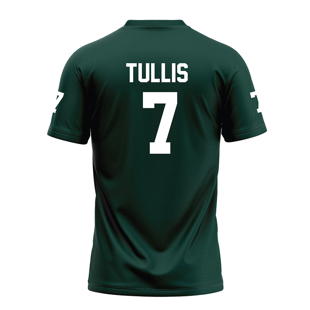 Michigan State - NCAA Football : Brandon Tullis - Green Football Jersey-1