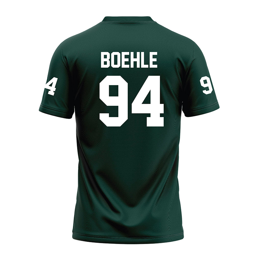Michigan State - NCAA Football : Aidan Boehle - Green Football Jersey-1