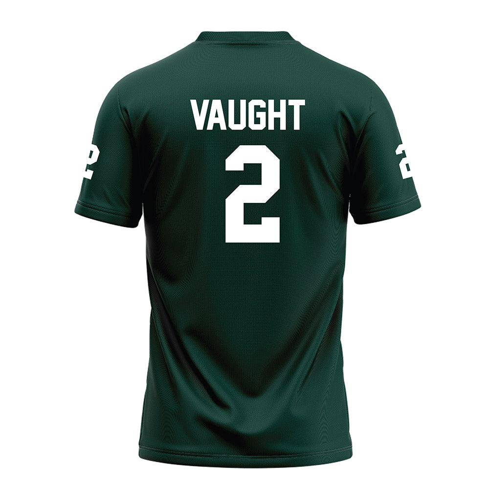 Michigan State - NCAA Football : Devin Vaught - Green Football Jersey-1