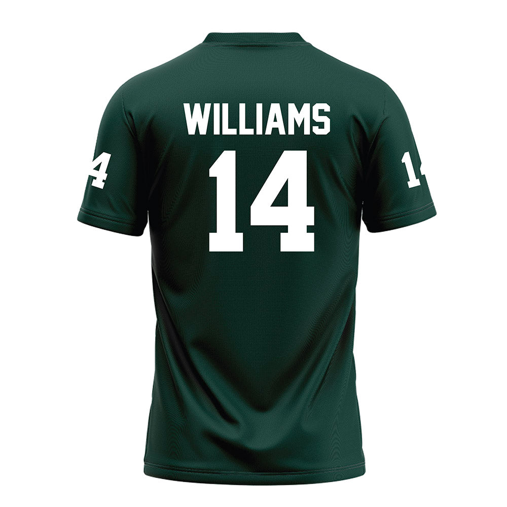 Michigan State - NCAA Football : Bryson Williams - Green Football Jersey-1