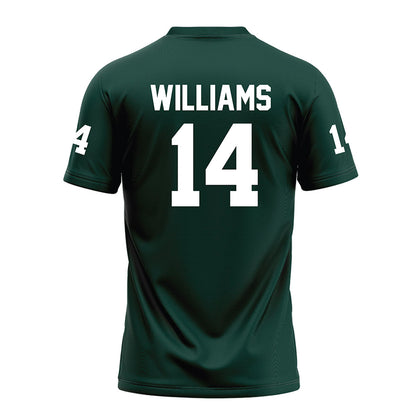 Michigan State - NCAA Football : Bryson Williams - Green Football Jersey-1