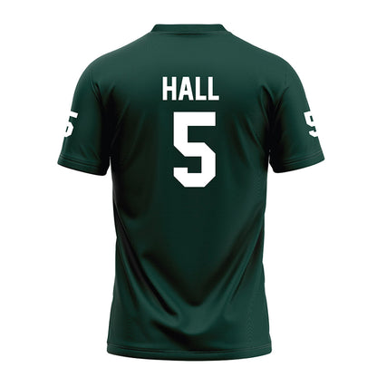 Michigan State - NCAA Football : Jordan Hall - Green Football Jersey