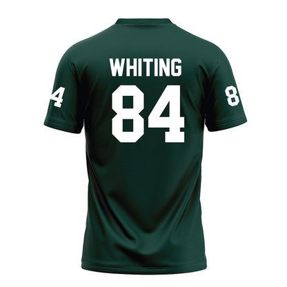 Michigan State - NCAA Football : Eddie Whiting - Green Football Jersey-1