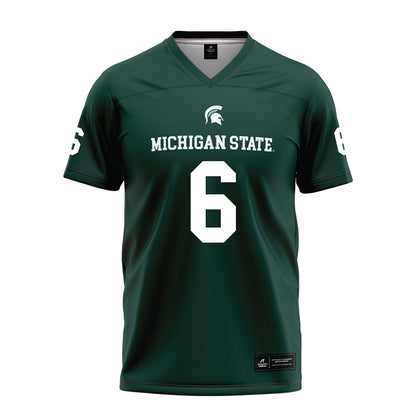 Michigan State - NCAA Football : Fredrick Moore - Green Football Jersey-0