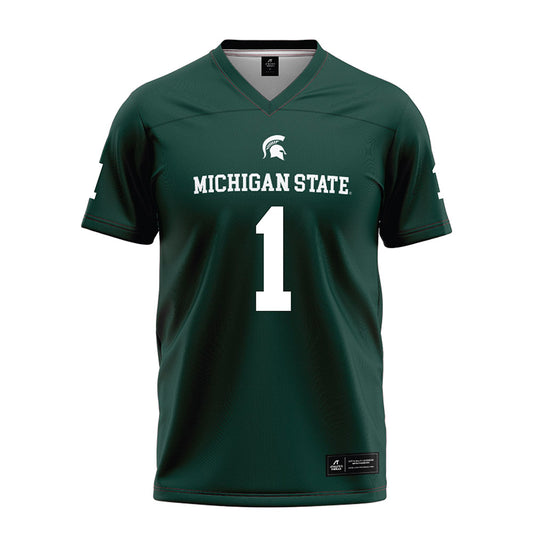 Michigan State - NCAA Football : Nikai Martinez - Green Football Jersey-0