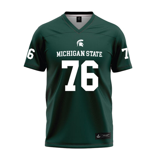 Michigan State - NCAA Football : Andrew Nichols - Green Football Jersey-0