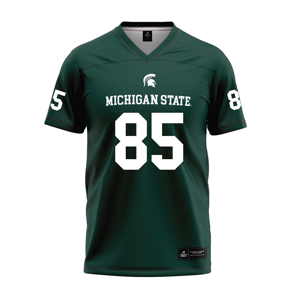 Michigan State - NCAA Football : Stephen Gonzales - Green Football Jersey-0