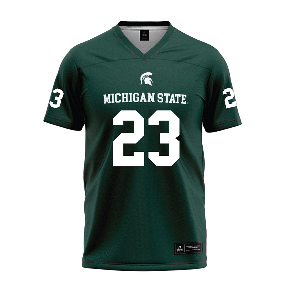 Michigan State - NCAA Football : Peyton Babbitt - Green Football Jersey-0