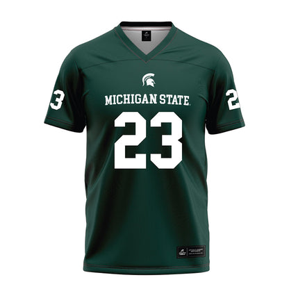 Michigan State - NCAA Football : Peyton Babbitt - Green Football Jersey-0