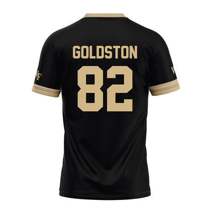 Wake Forest - NCAA Football : Devin Goldston - Black Football Jersey-1