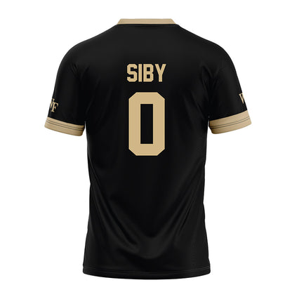Wake Forest - NCAA Football : Mahamadou Siby - Black Football Jersey-1