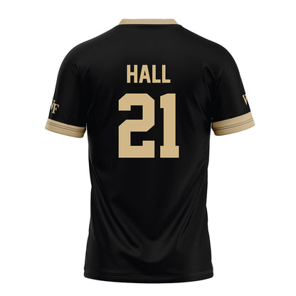 Wake Forest - NCAA Football : Aiden Hall - Black Football Jersey-1