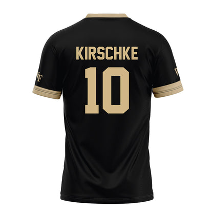 Wake Forest - NCAA Football : Gabe Kirschke - Black Football Jersey-1