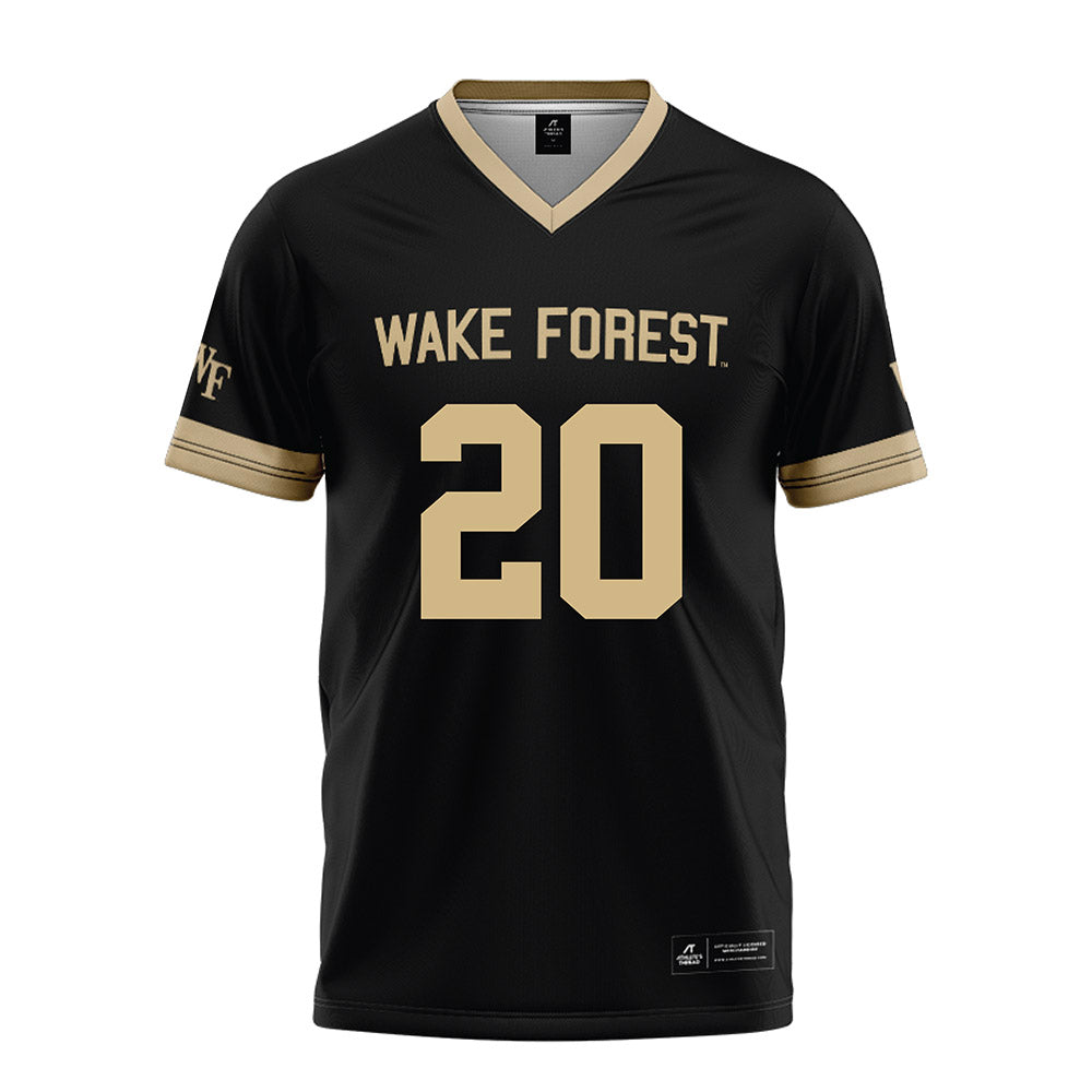 Wake Forest - NCAA Football : Elijah Otieno - Black Football Jersey-0