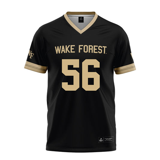 Wake Forest - NCAA Football : Ethan Calloway - Black Football Jersey-0