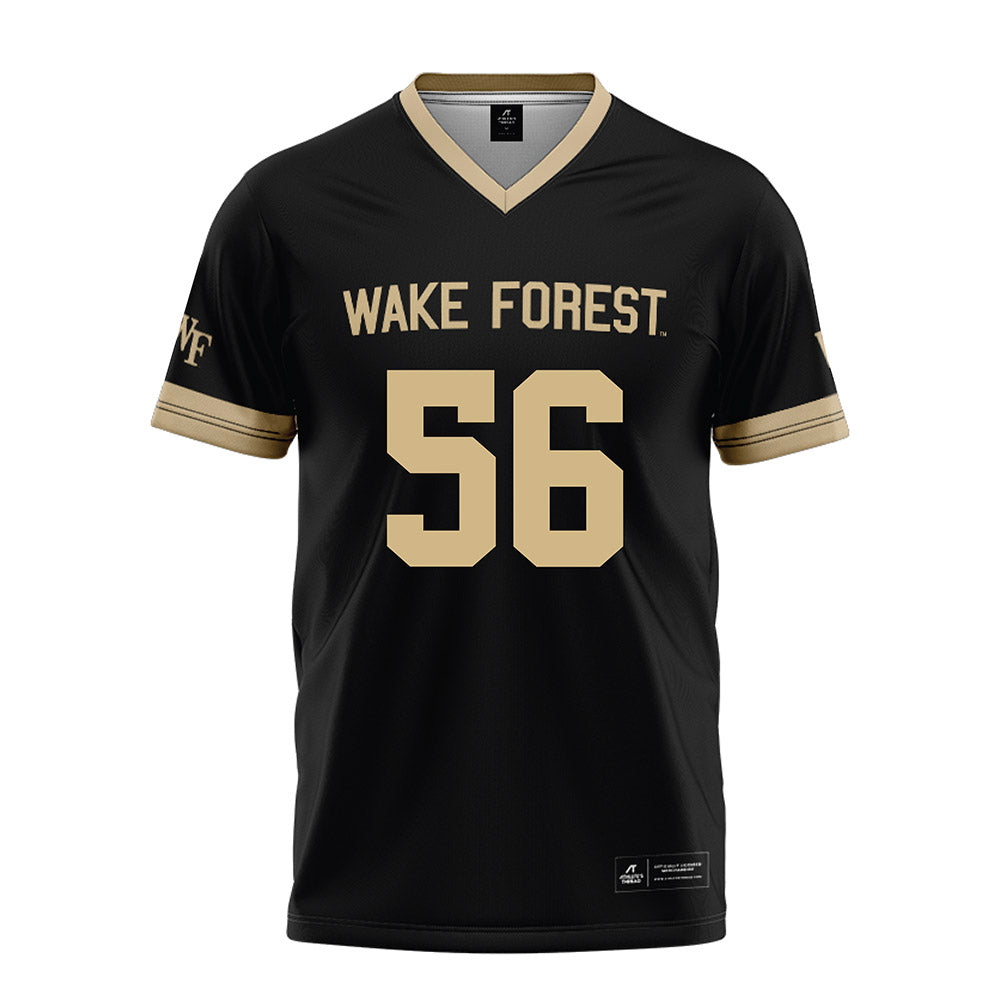 Wake Forest - NCAA Football : Ethan Calloway - Black Football Jersey-0