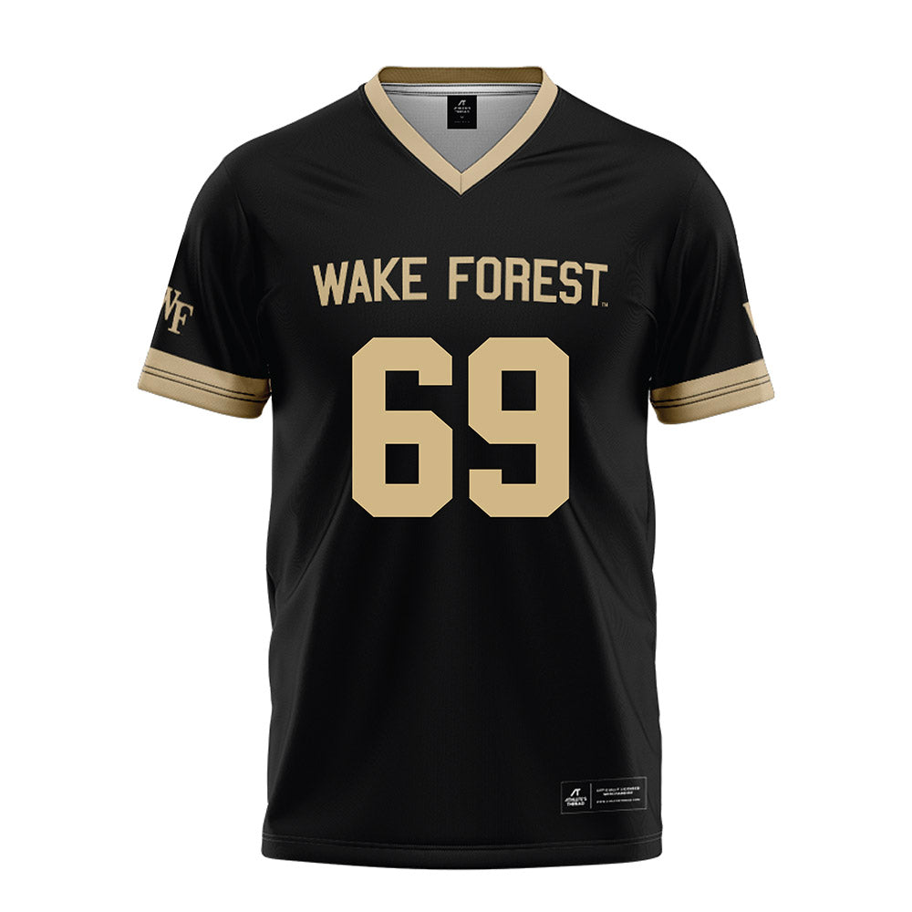 Wake Forest - NCAA Football : Dalton DeBoer - Black Football Jersey-0