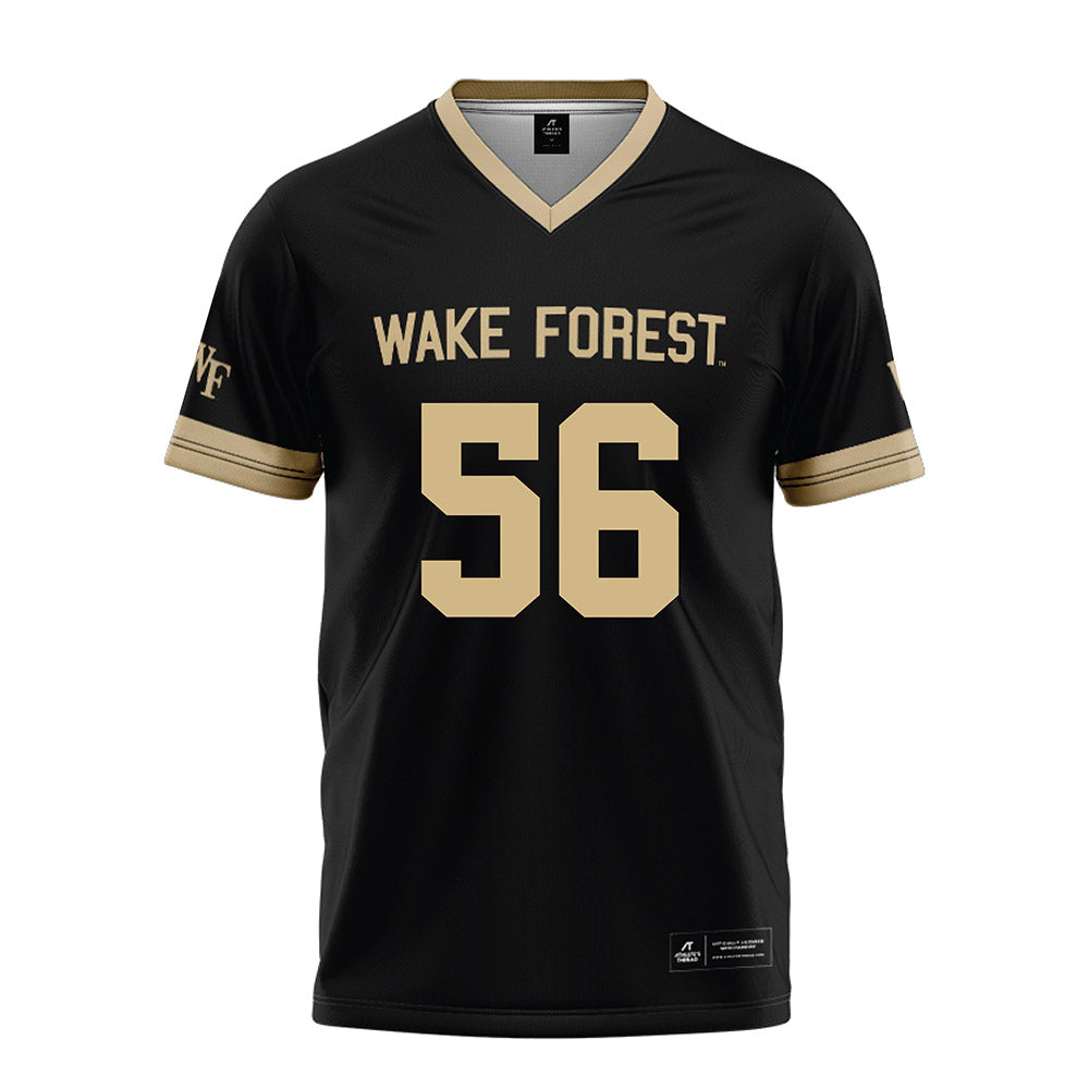 Wake Forest - NCAA Football : Ethan Calloway - Black Football Jersey-0