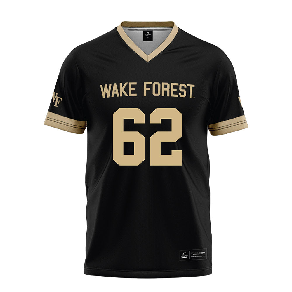 Wake Forest - NCAA Football : Jaishaun Offutt - Black Football Jersey-0