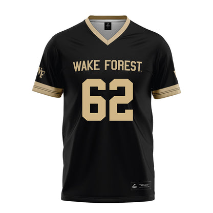 Wake Forest - NCAA Football : Jaishaun Offutt - Black Football Jersey-0